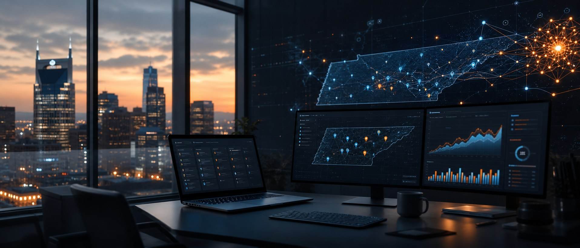 Tennessee AI business dashboard and case study technology systems